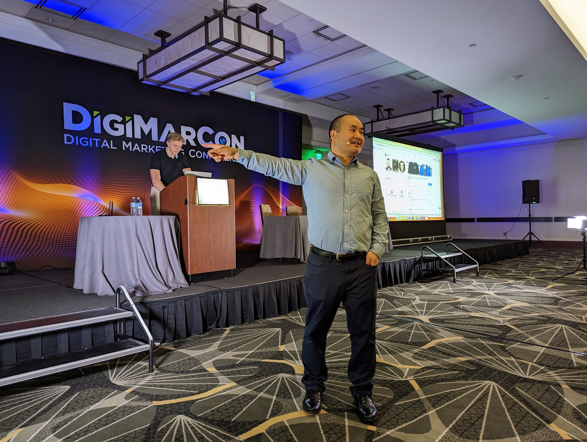 Danny Leibrandt with Dennis Yu