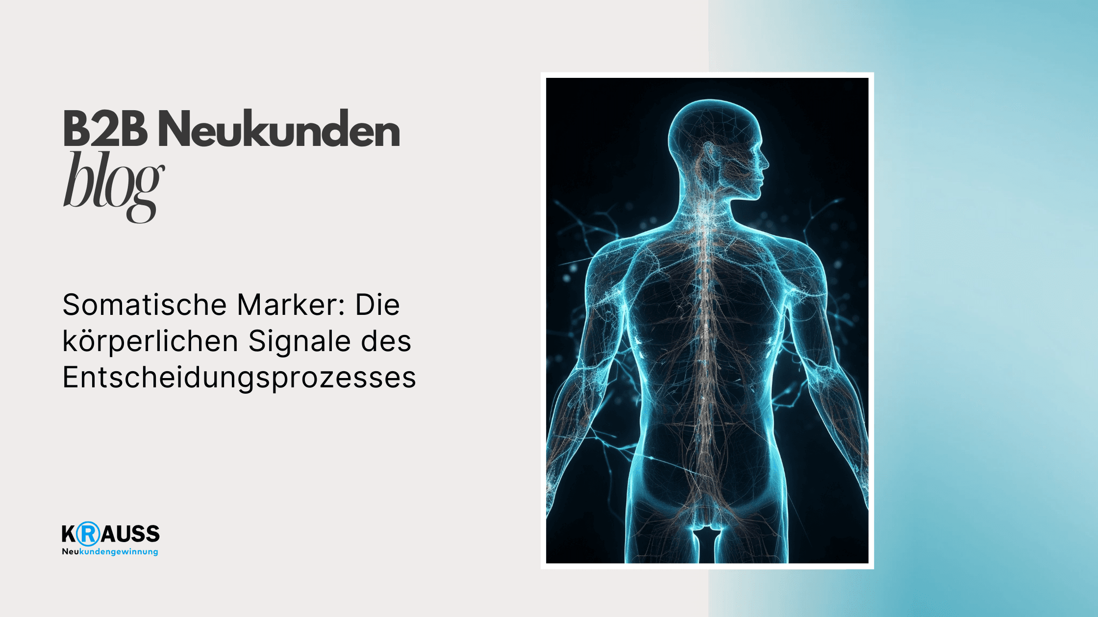 Somatische Marker: Die körperlichen Signale des Entscheidungsprozesses