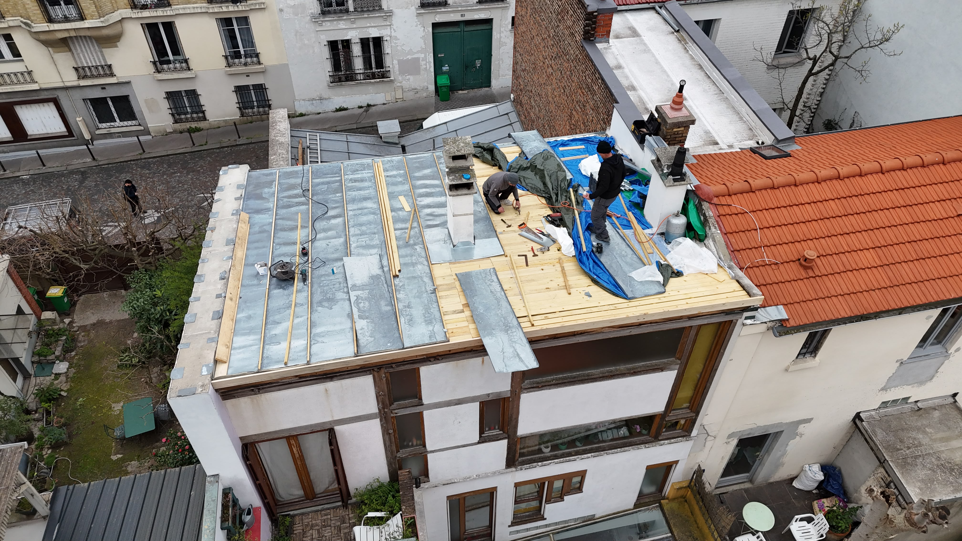 préparation du support
