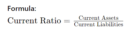 current ratio investing