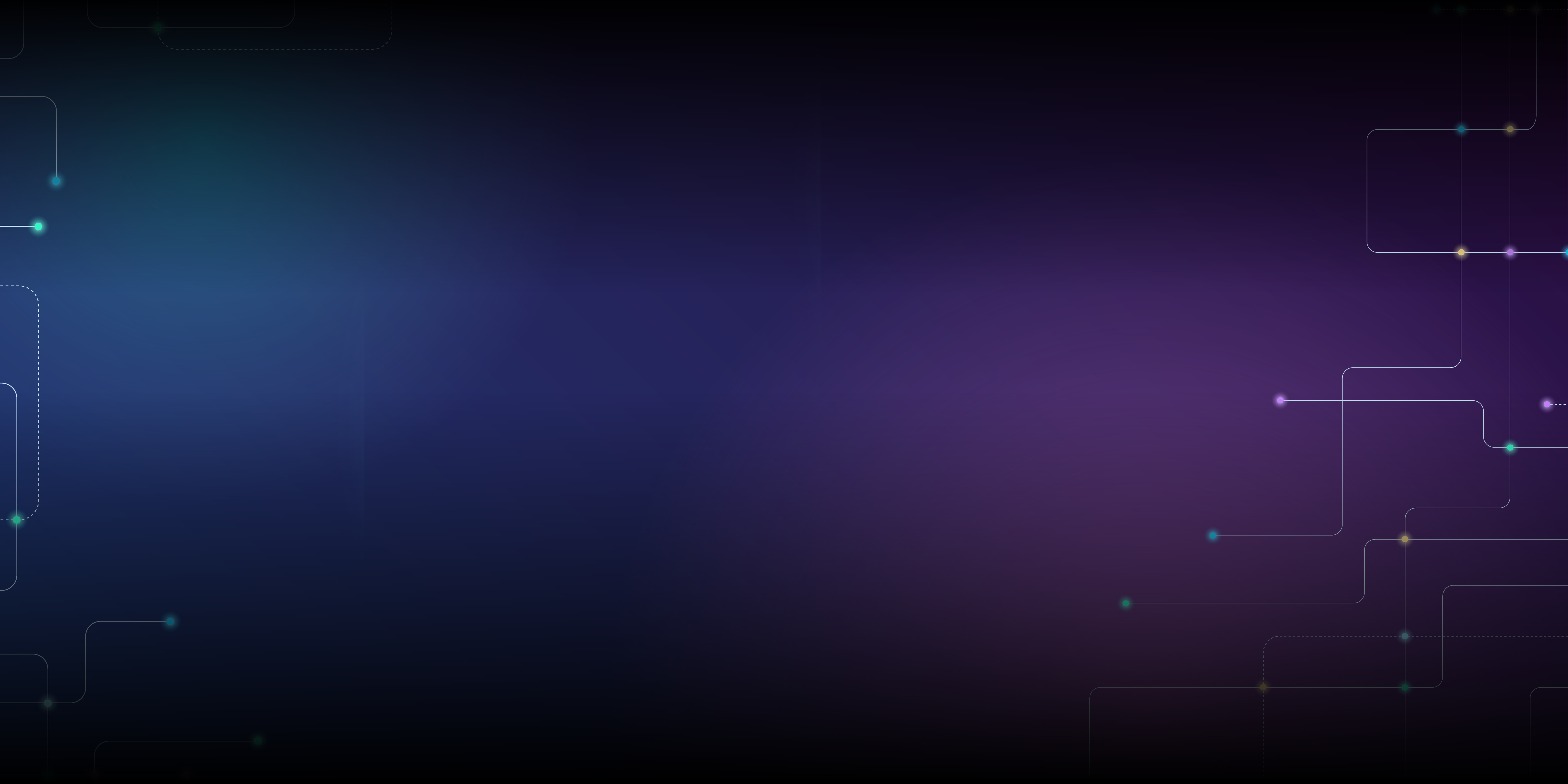 Tech Dark Background With Blue and Purple Accents