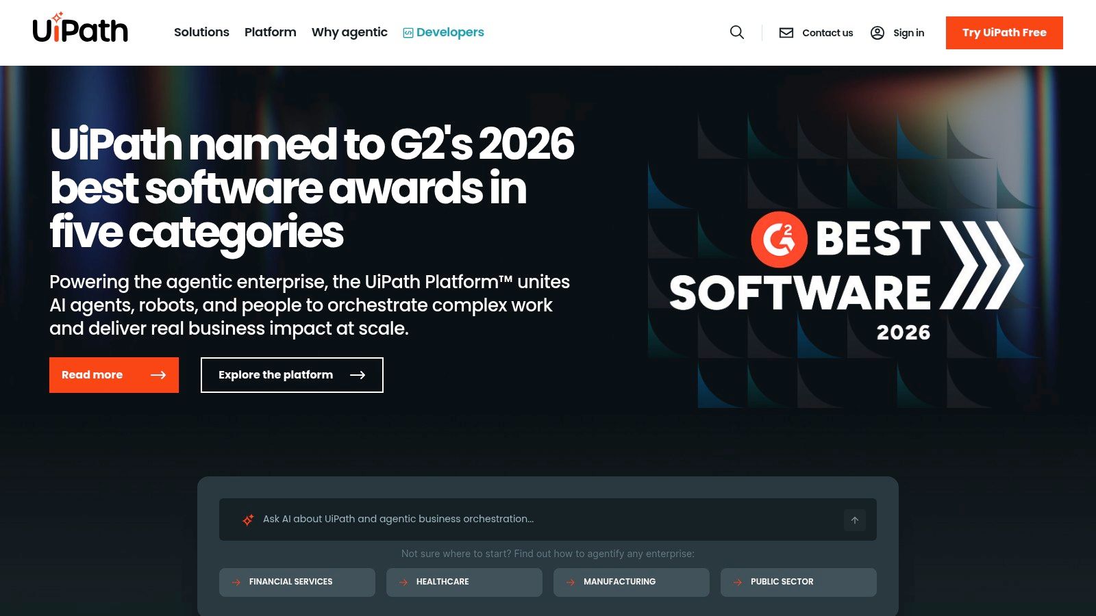 UiPath Business Automation Platform