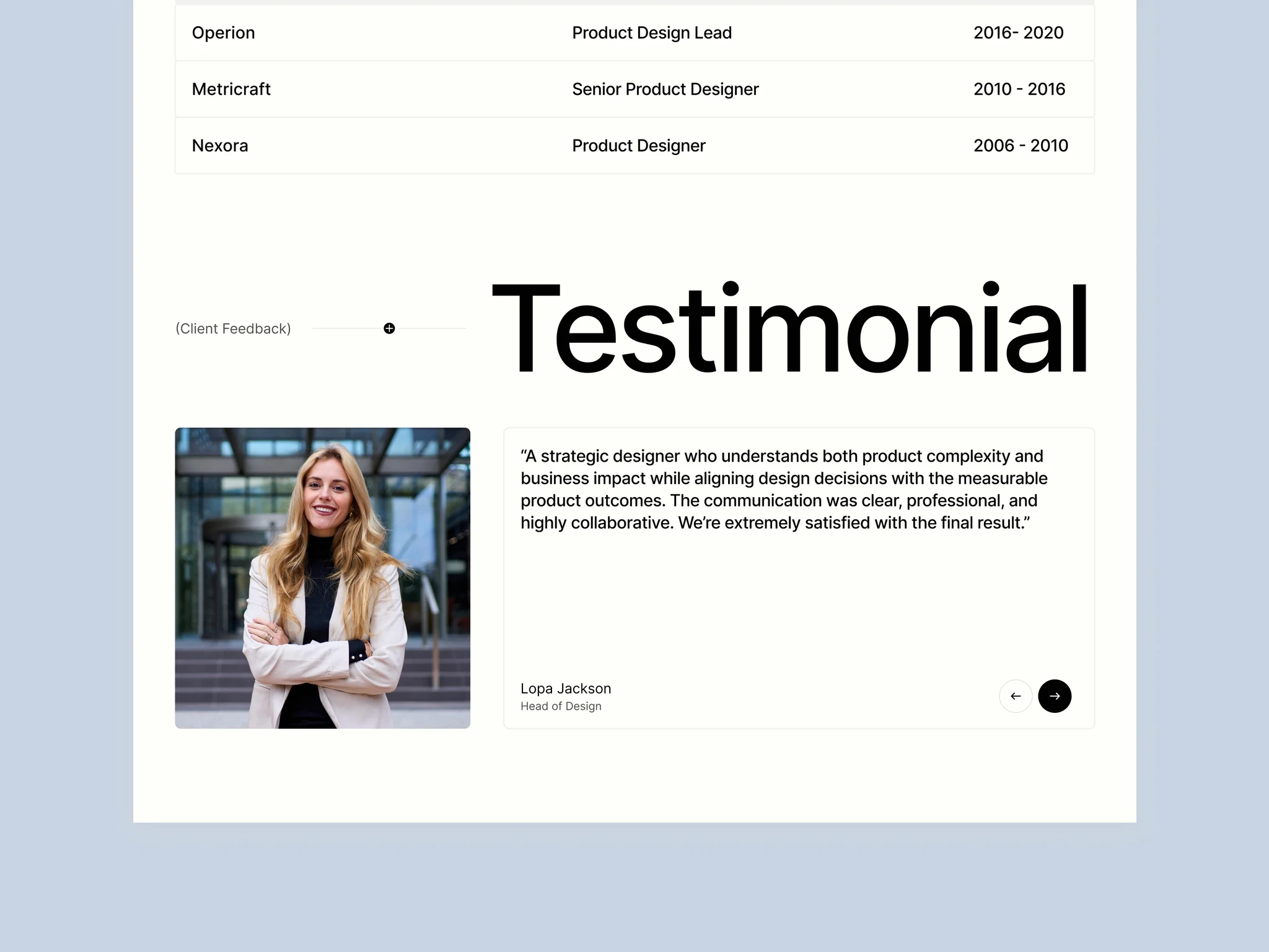 Portfolio & Agency Website Template
