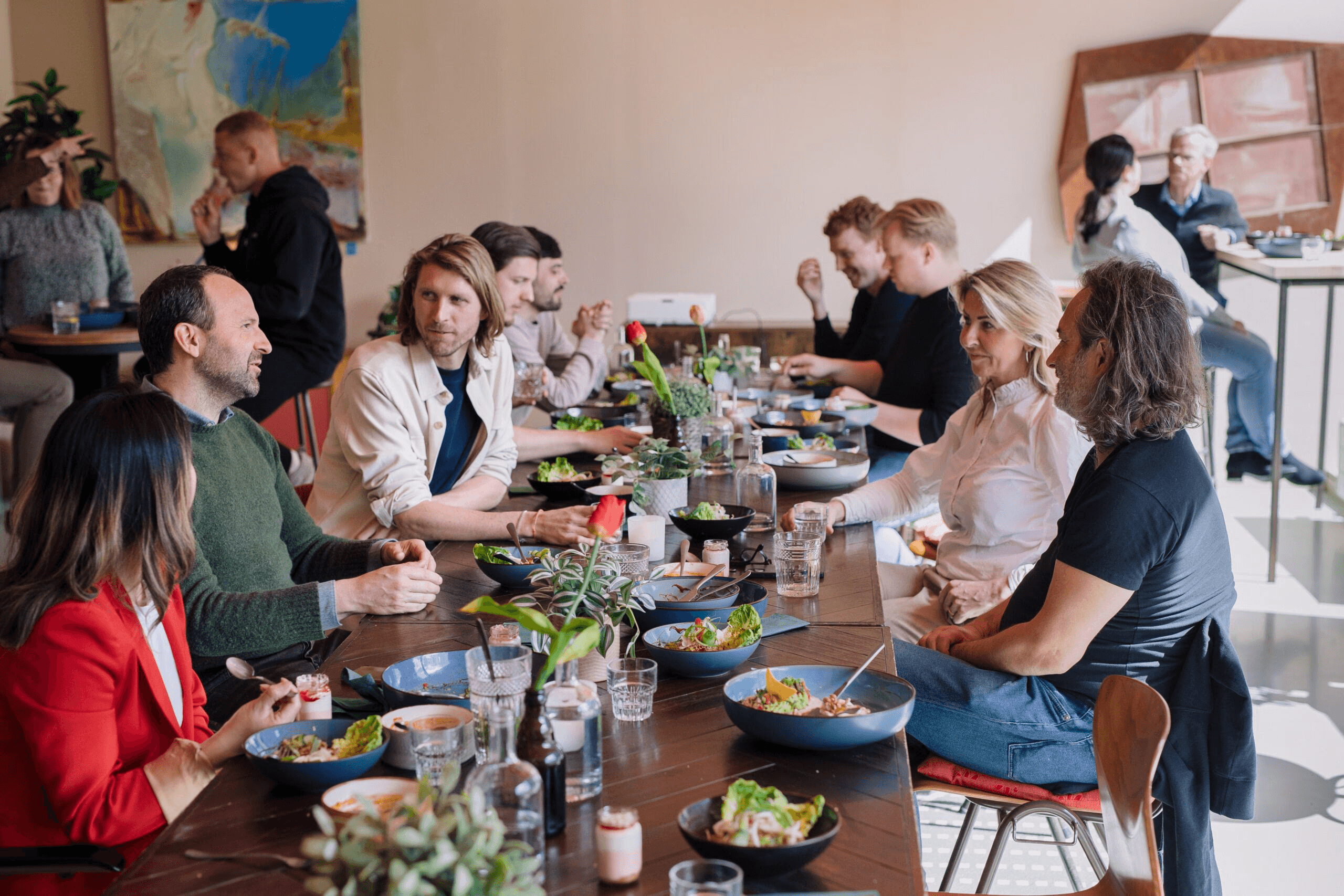 The Sharing group familie foto