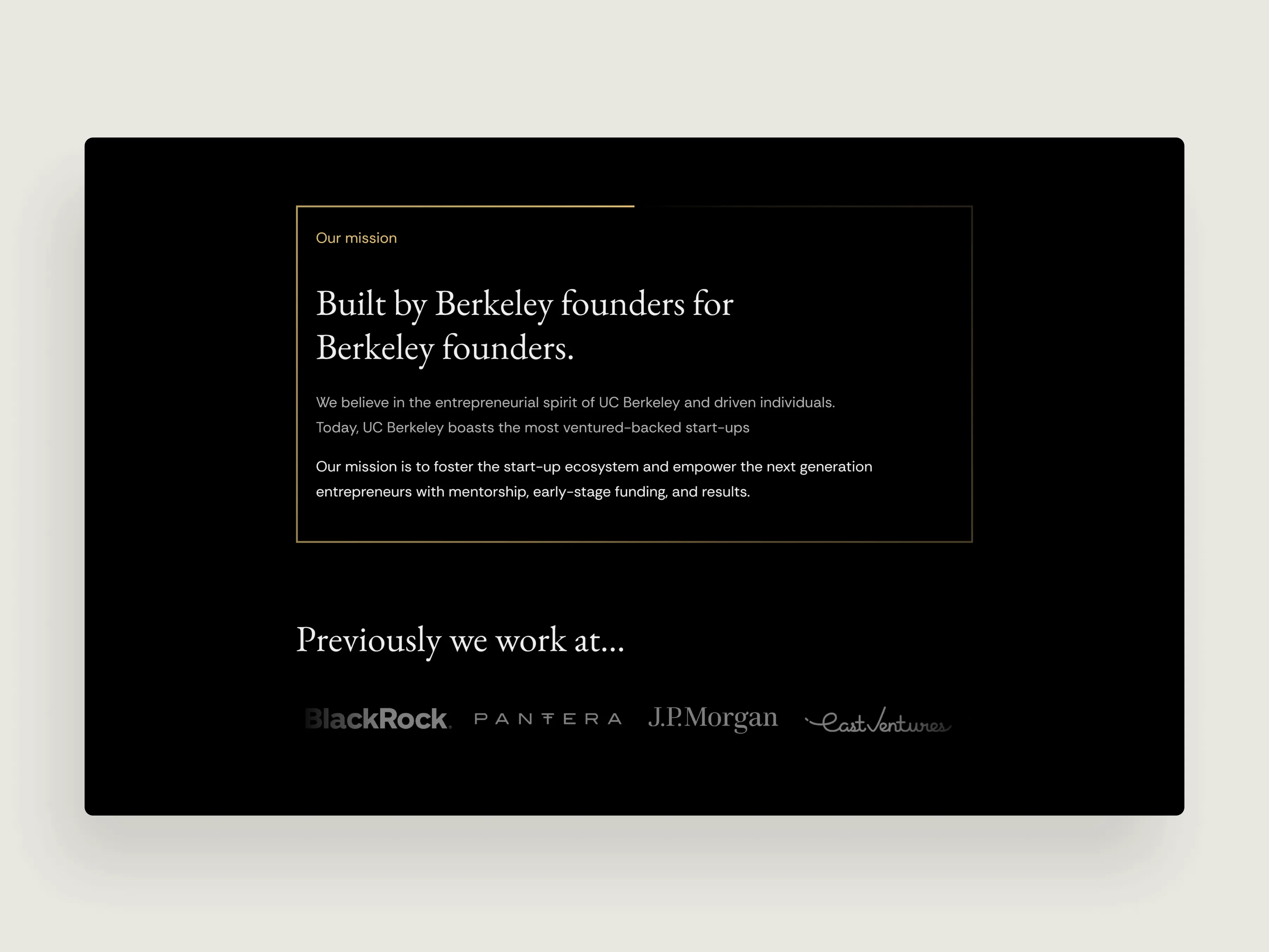 Blackskies - about section