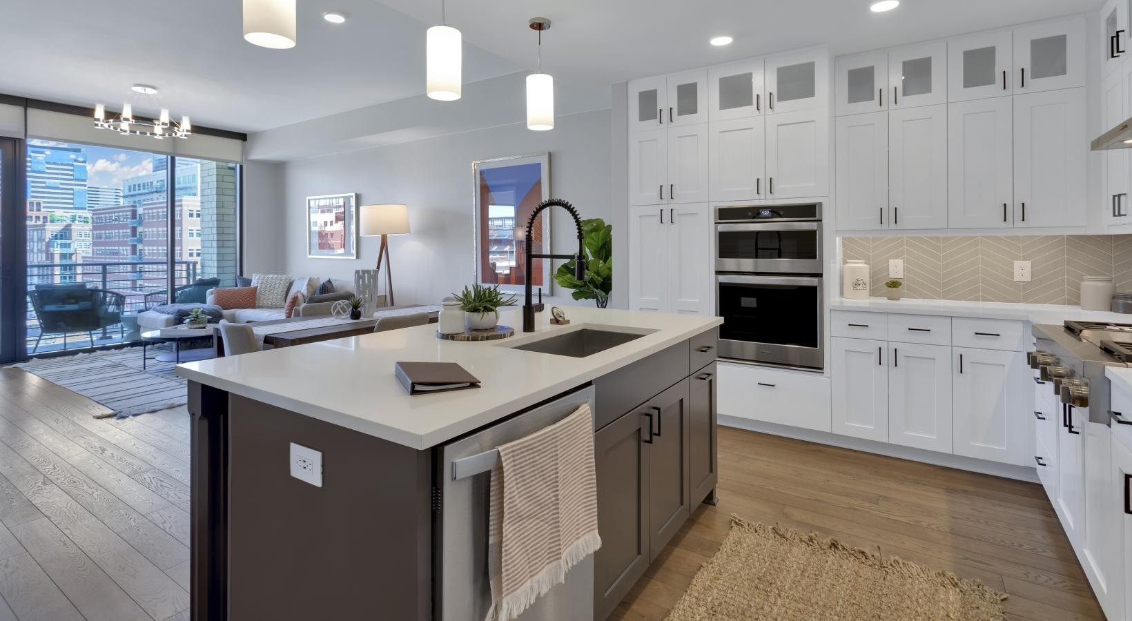 Man wearing VR glasses