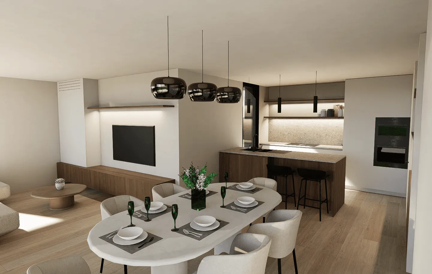 hub166 render leefruimte