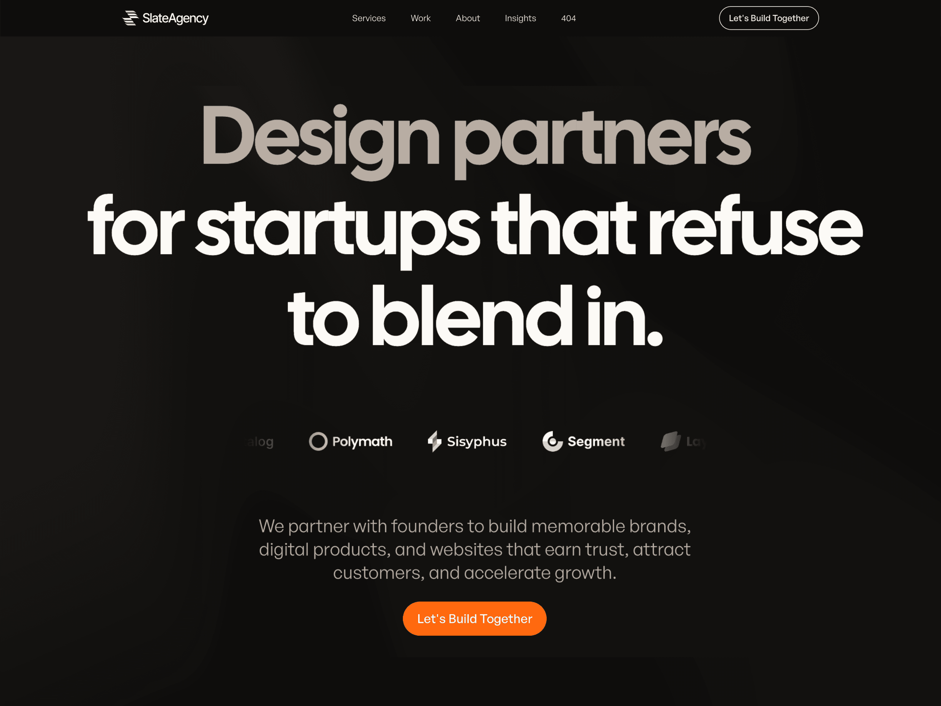 Slate Design: A Free Framer Template For Digital Agencies