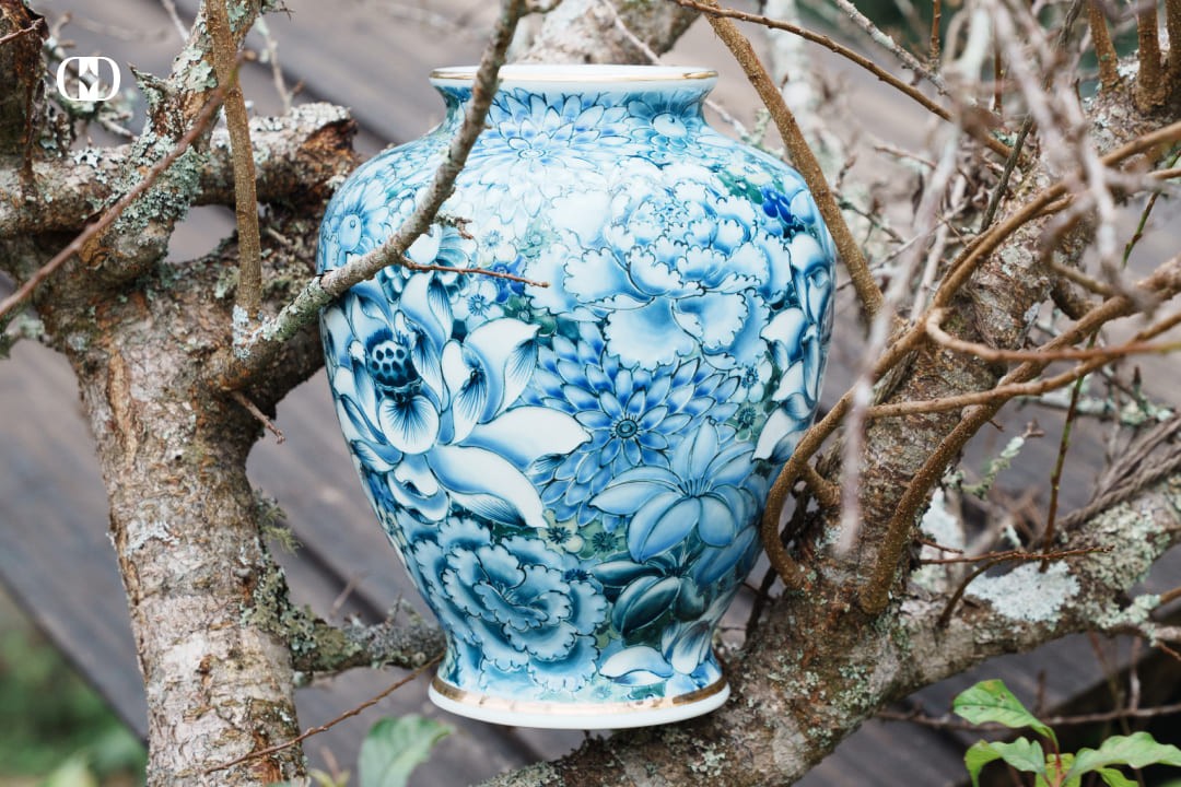 bình hoa tết