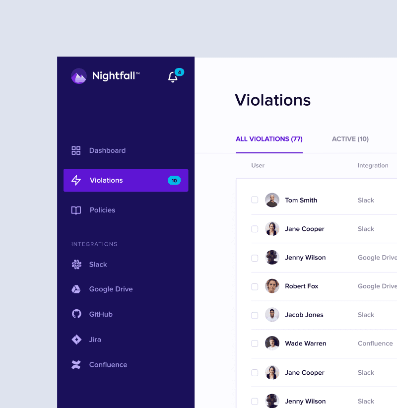 Nightfall / AI-Native data protection