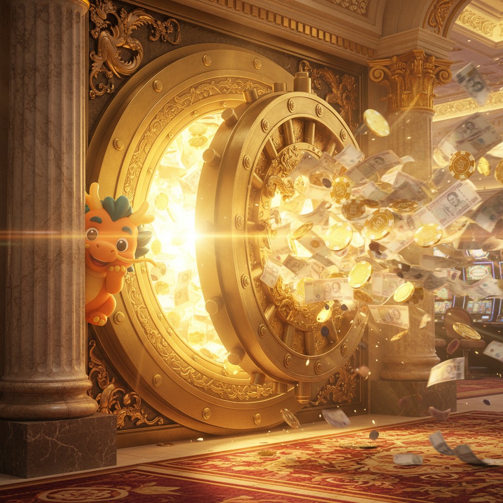 Guests enjoying casino games in the Dragon Royale main hall