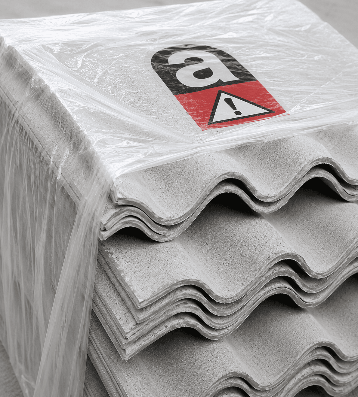 Asbestos-containing waste