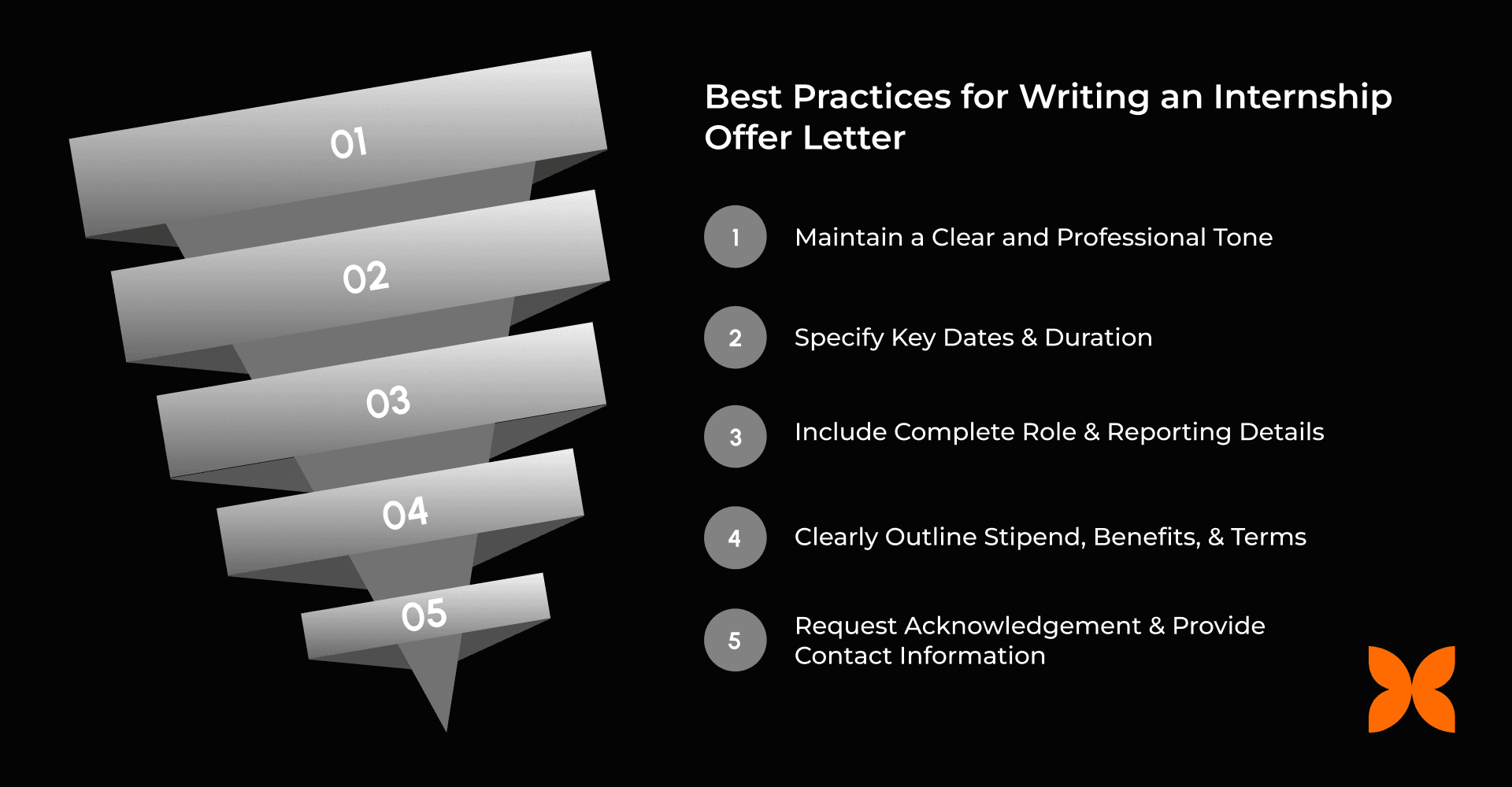 Best Practices for Writing an Internship Offer Letter