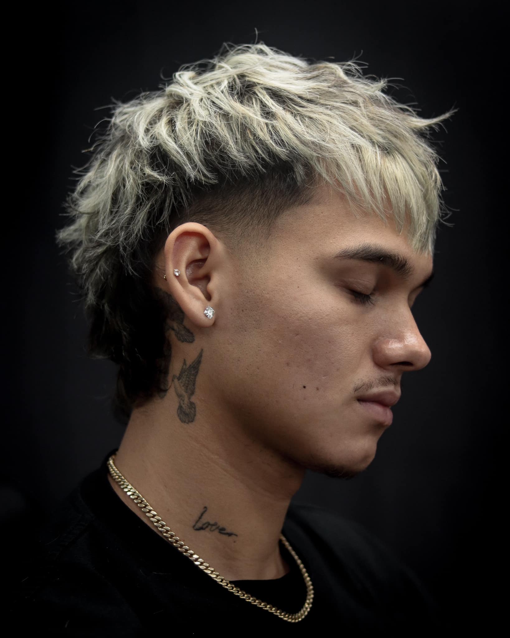 Man Wearing Black Coat