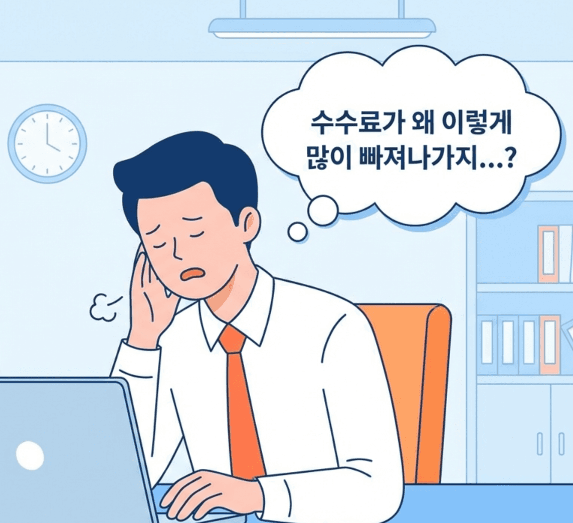 PG사 수수료가 비싸서 놀란 아저씨