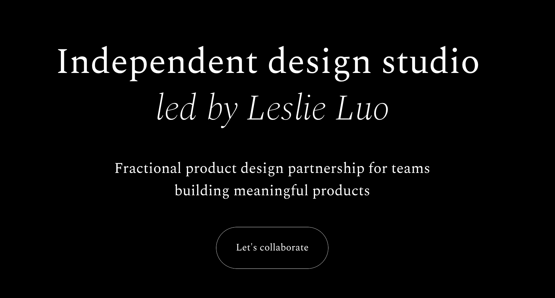 & luo studio