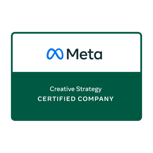 Meta Creative Strategy Certified Company badge