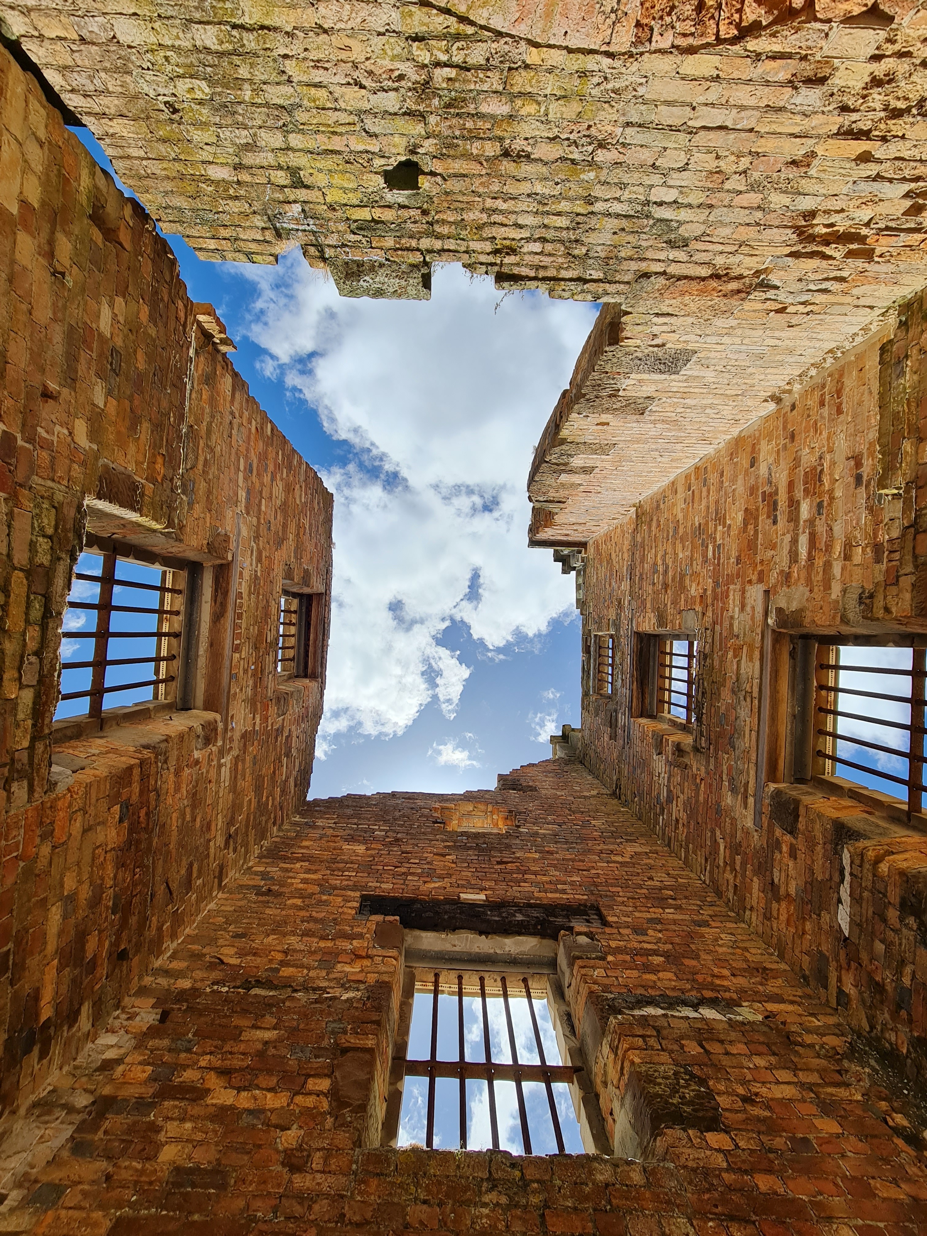 Islands in the ocean at sunset