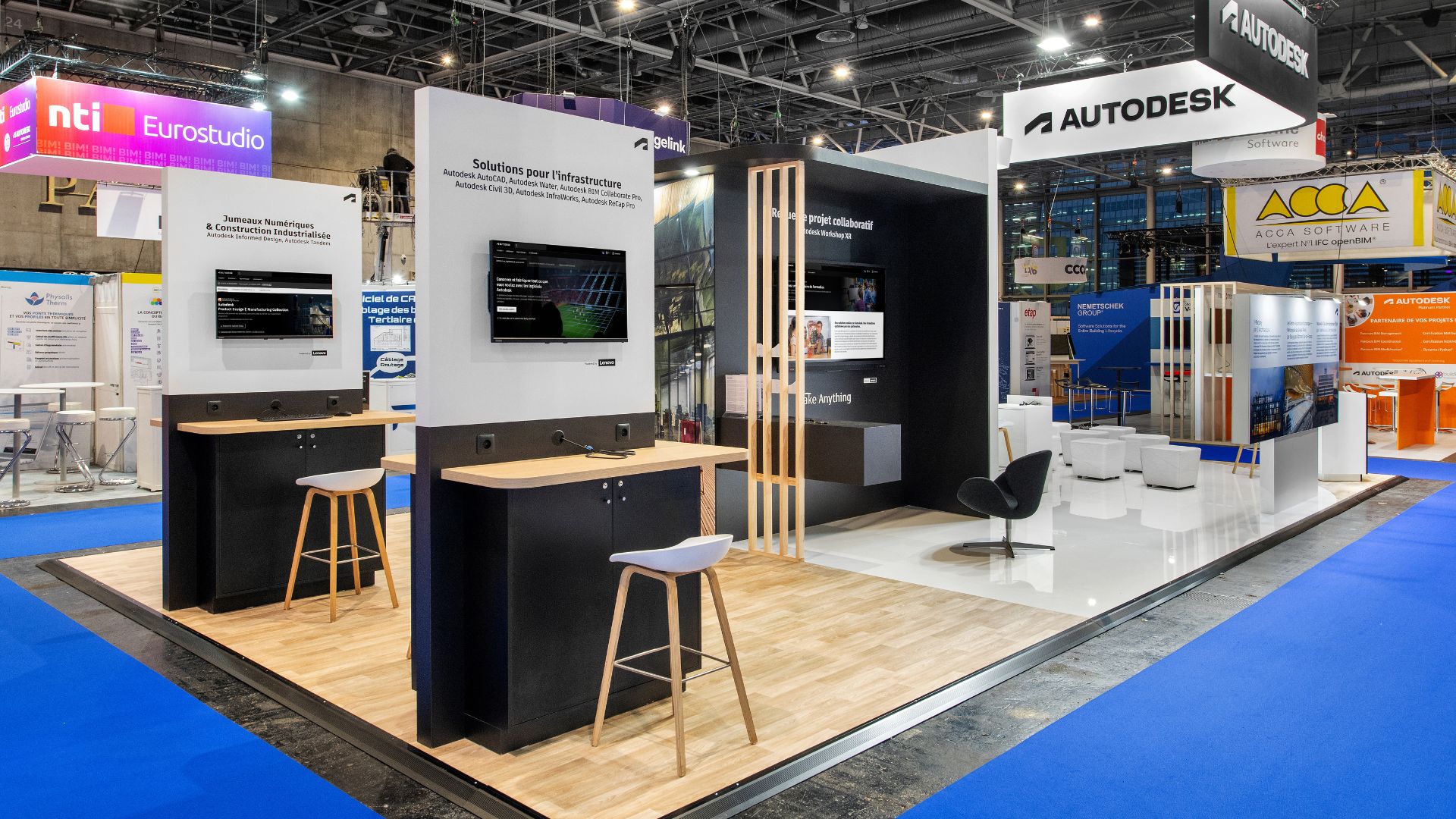 Autodesk Bimworld stand expace