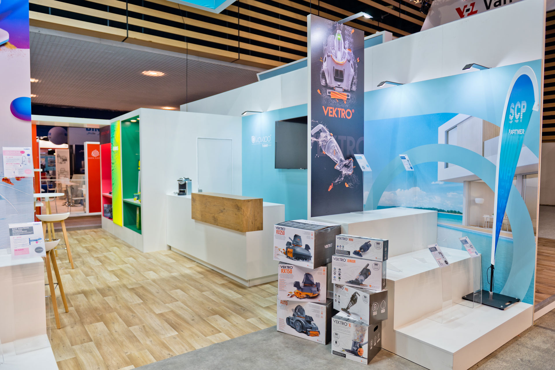 Stand Kokido at the Global Pool Show