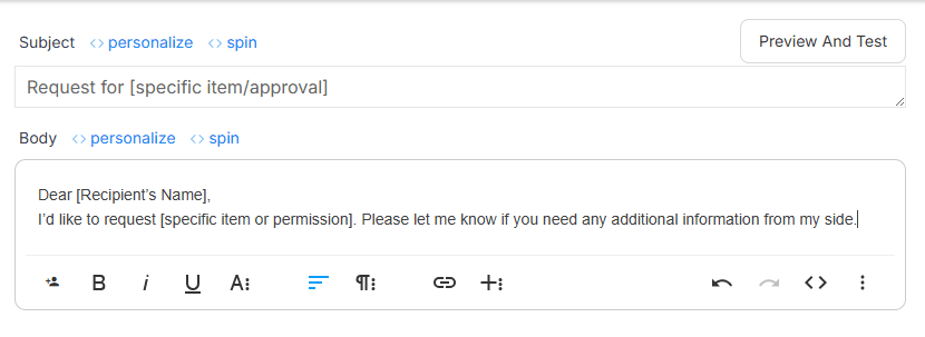 How to start an email