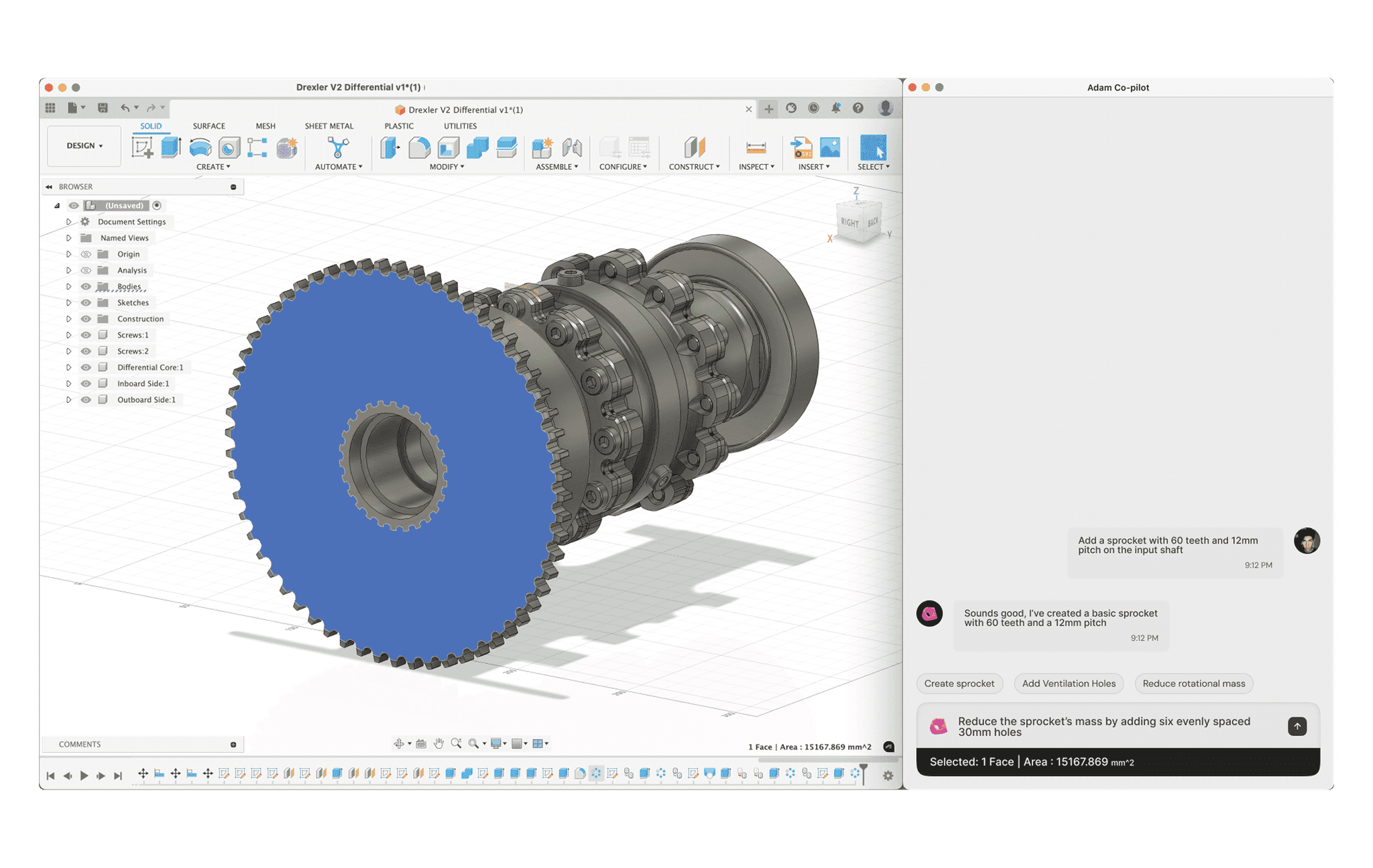 Adam - AI Powered CAD