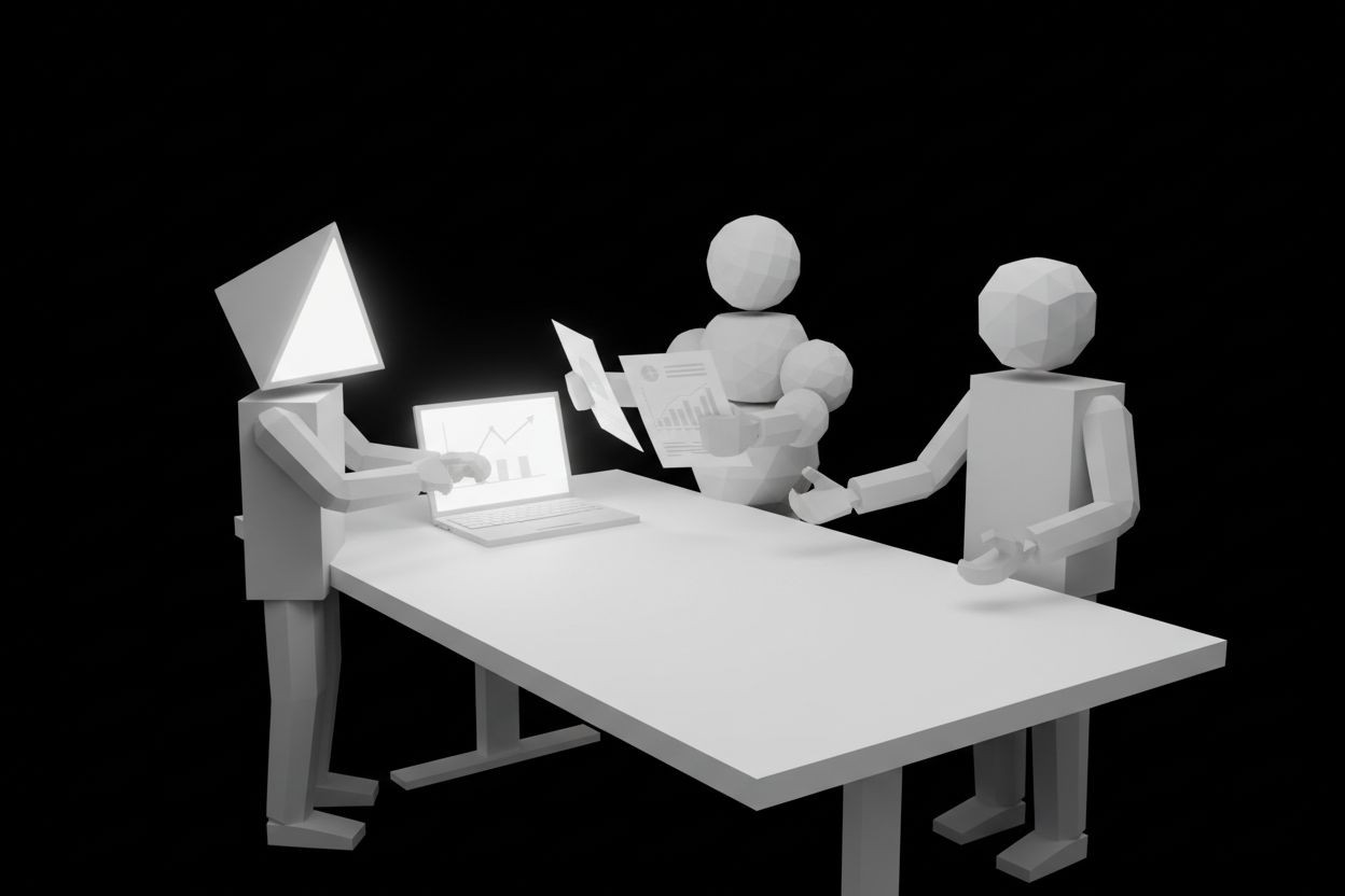 Team reviewing a website audit