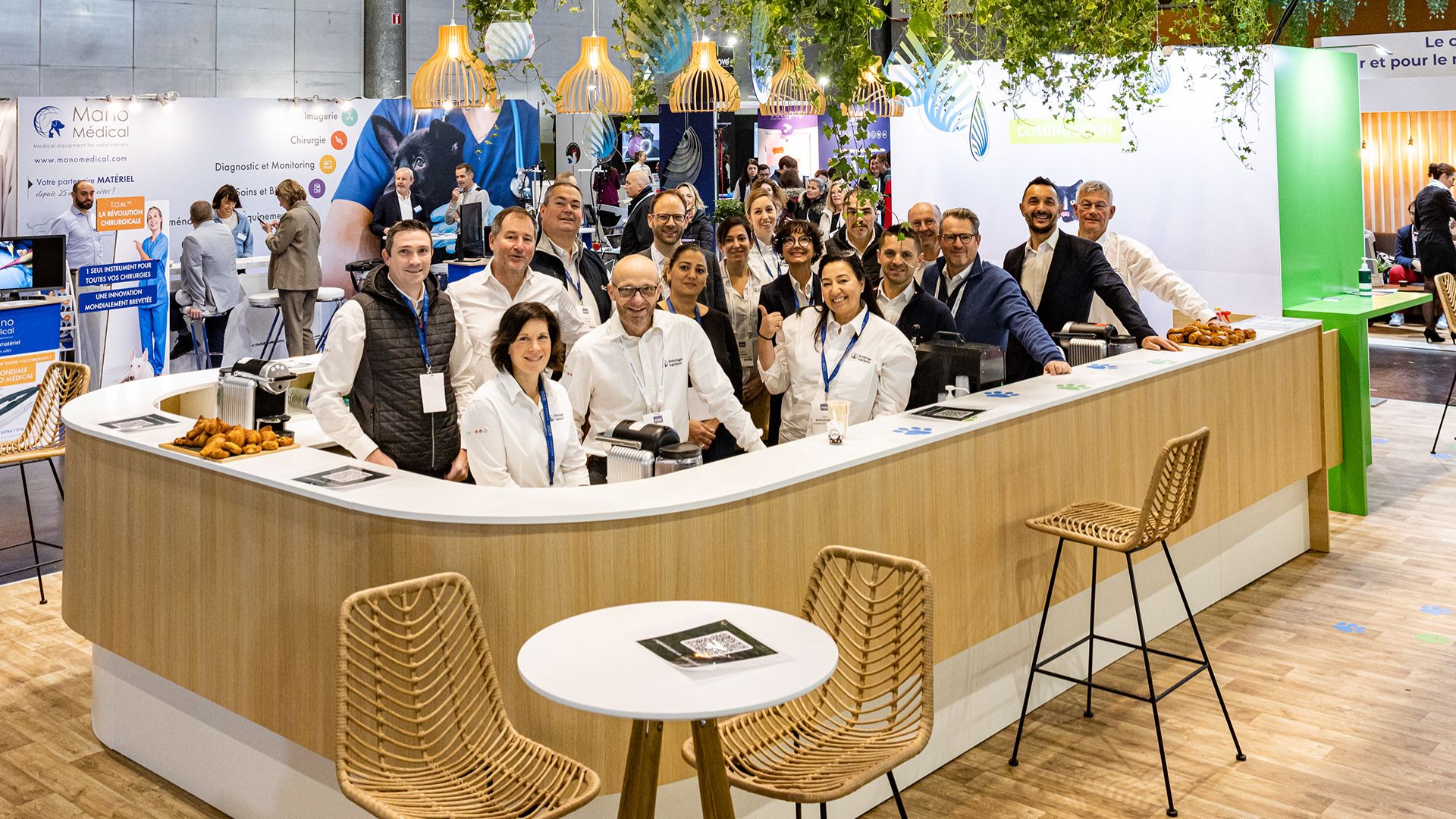 Stand Boehringer AFVAC par Expace