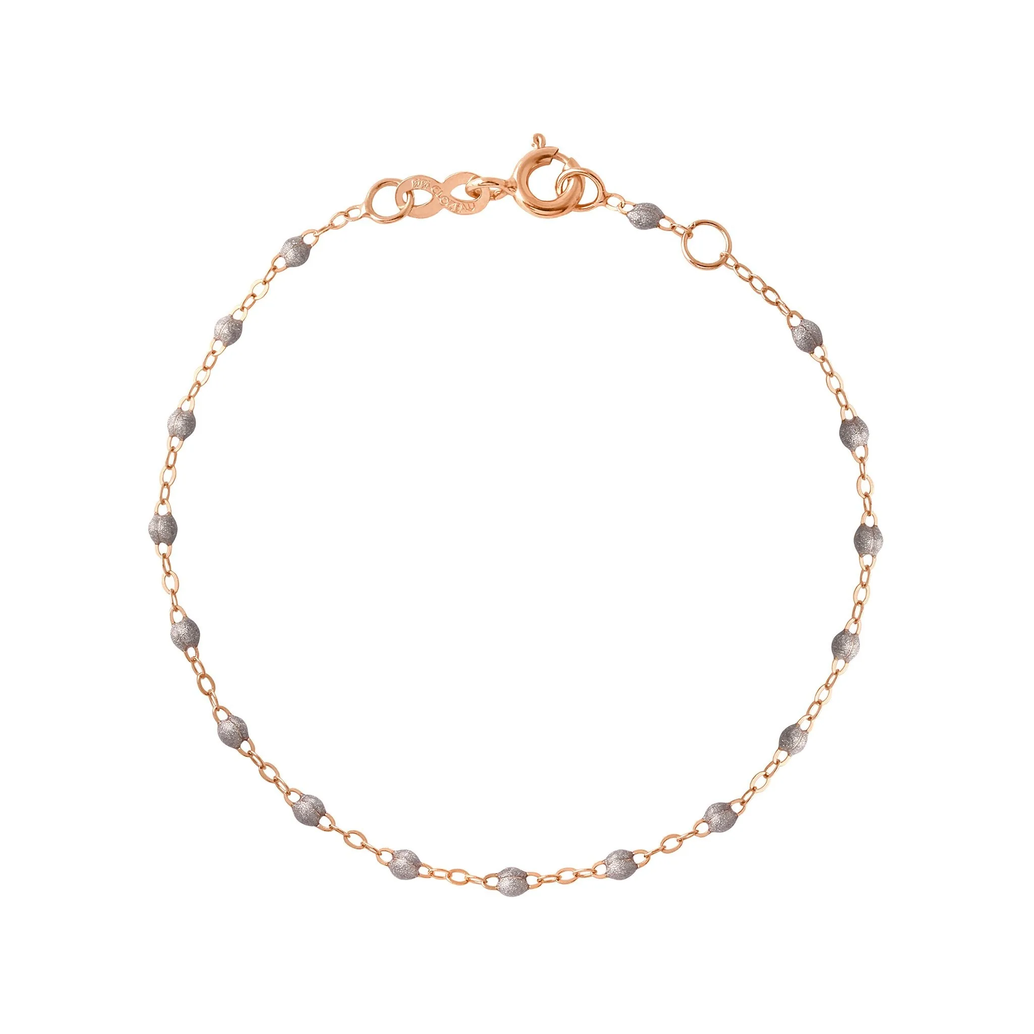 Bracelet argent Classique Gigi, or rose