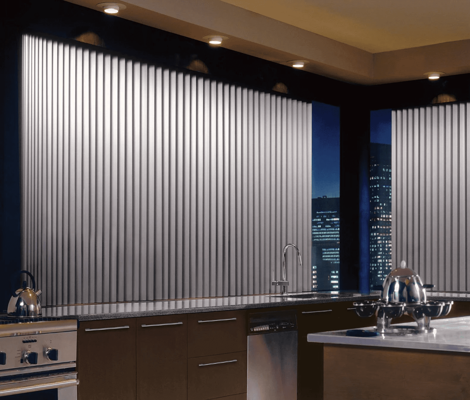 Somner Custom Aluminum Vertical Blinds 