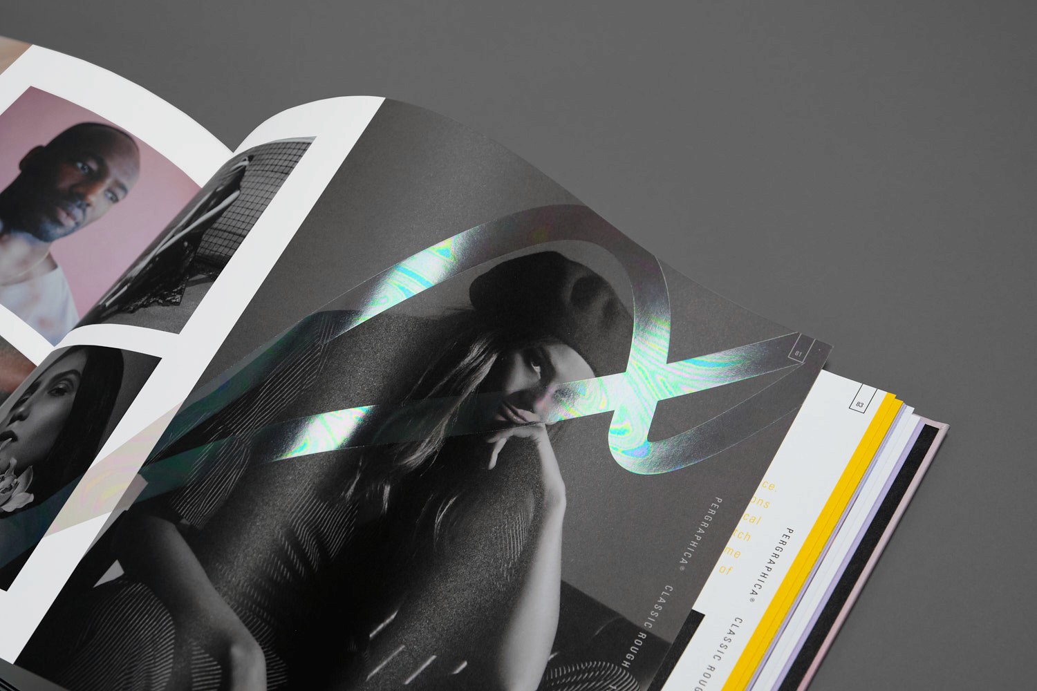 Streetside billboard with flyposters of the Batch.Works brand and illustrations