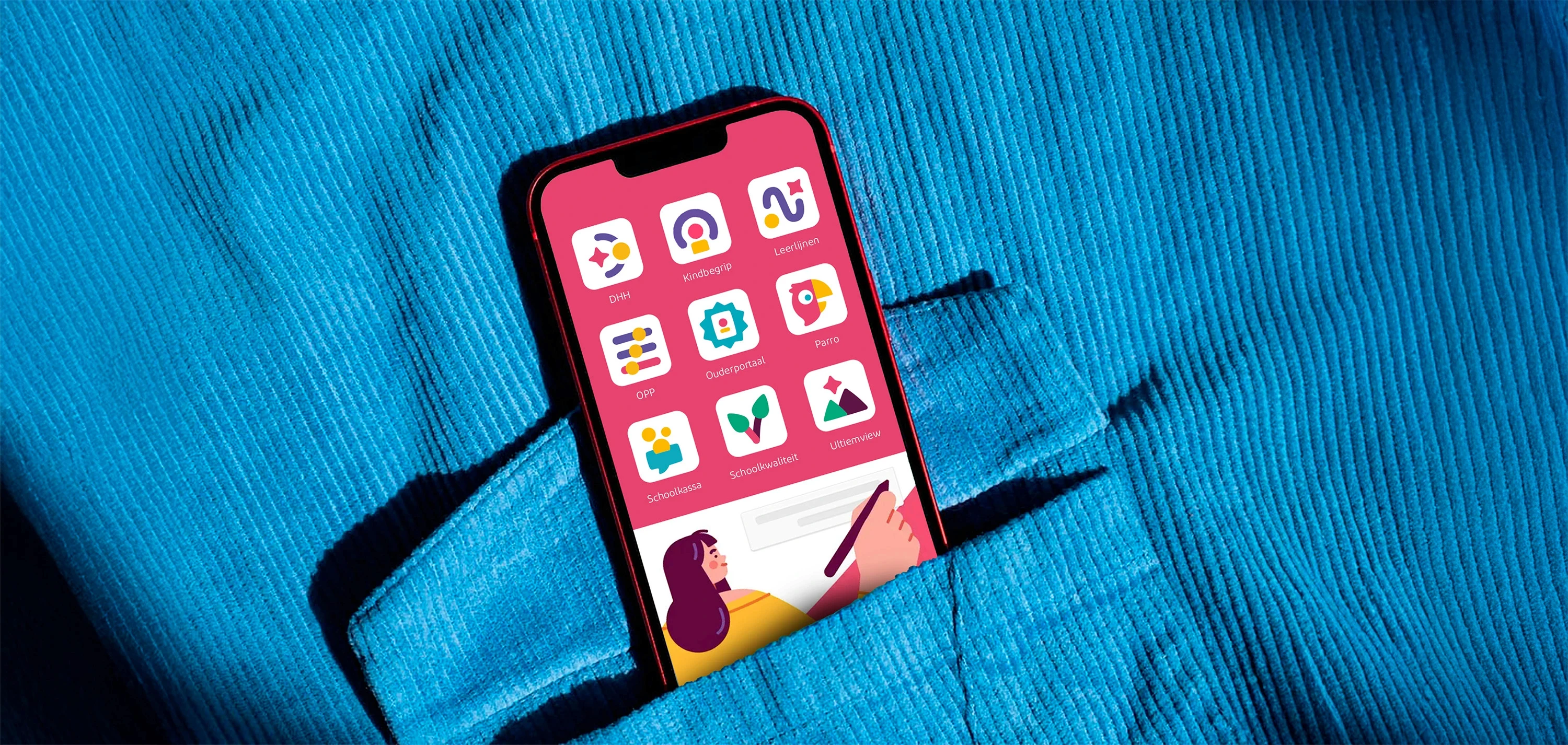 Grafisch ontwerp ParnasSys apps