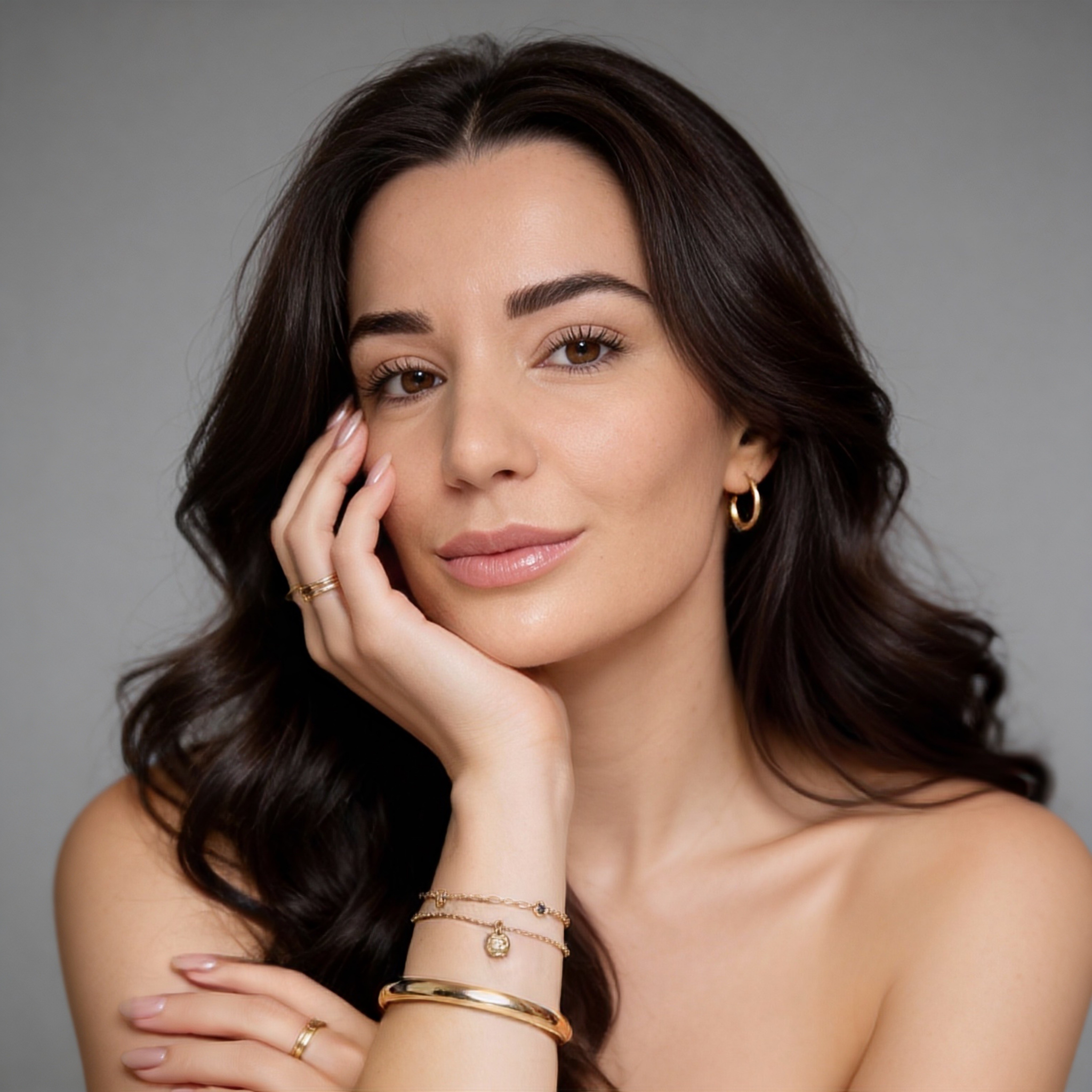 Athlete winning a race