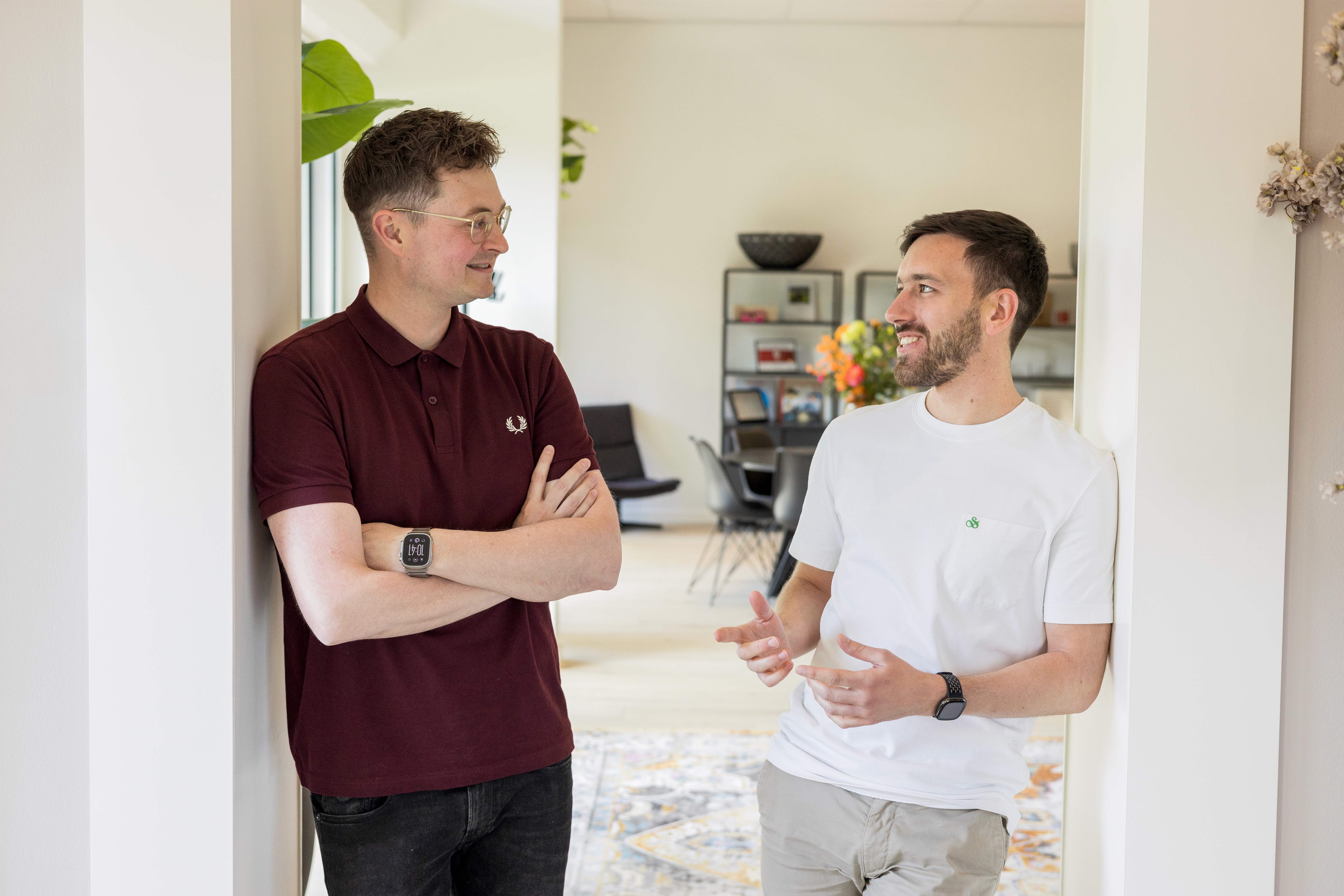 Team member discussing