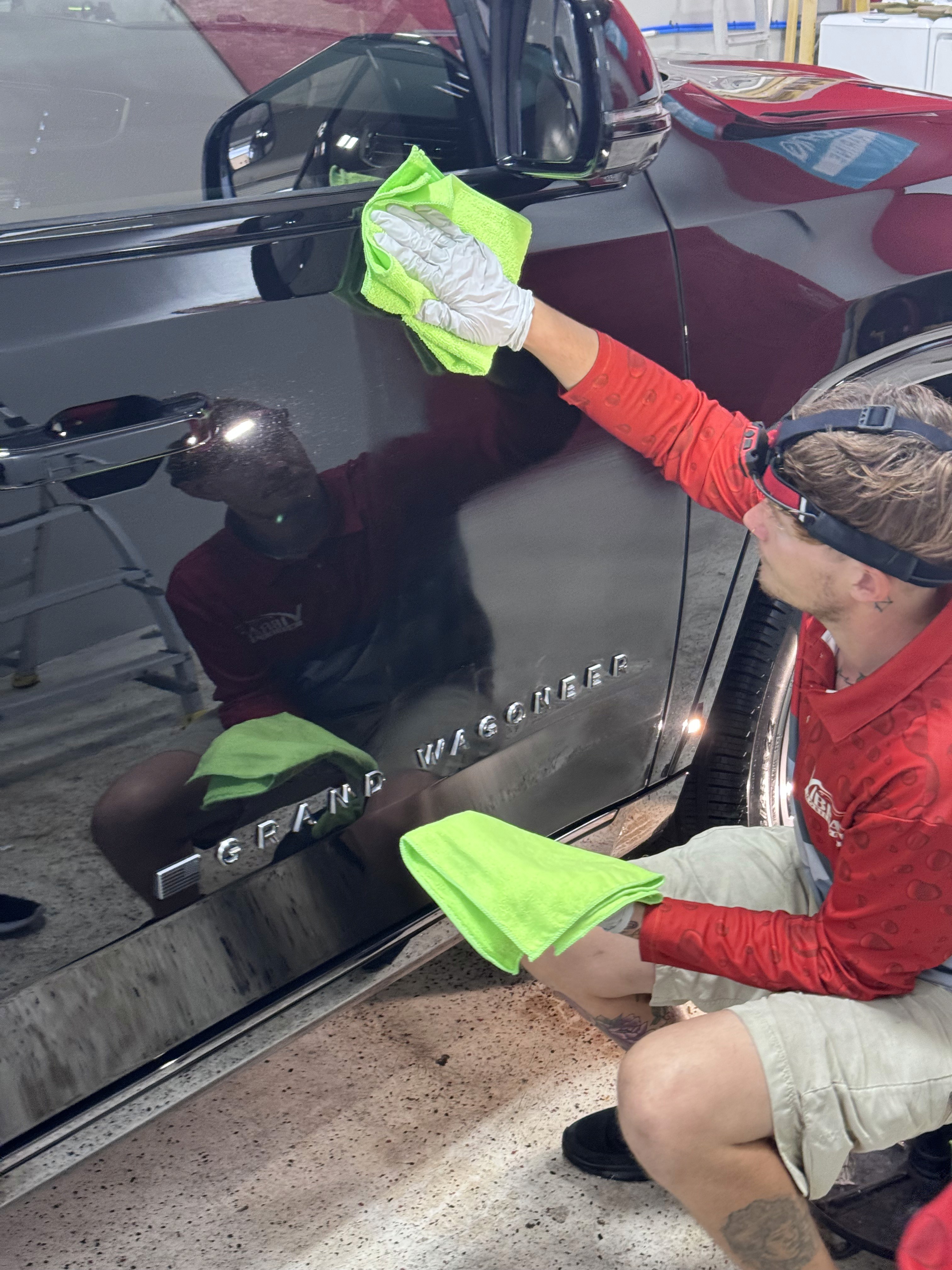 Car paint decontamination