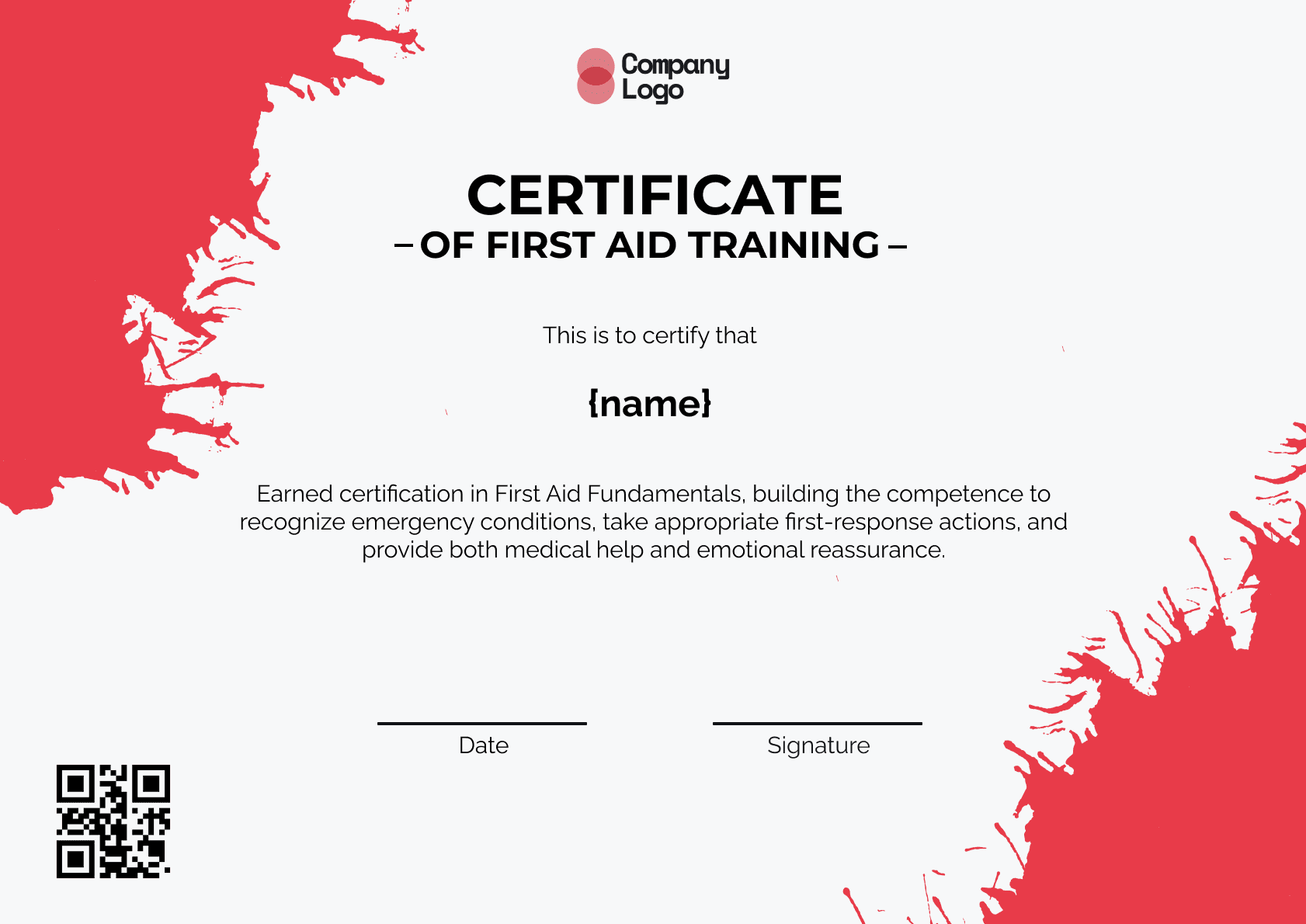 Wauld - Professional and attractive green recognition badge template