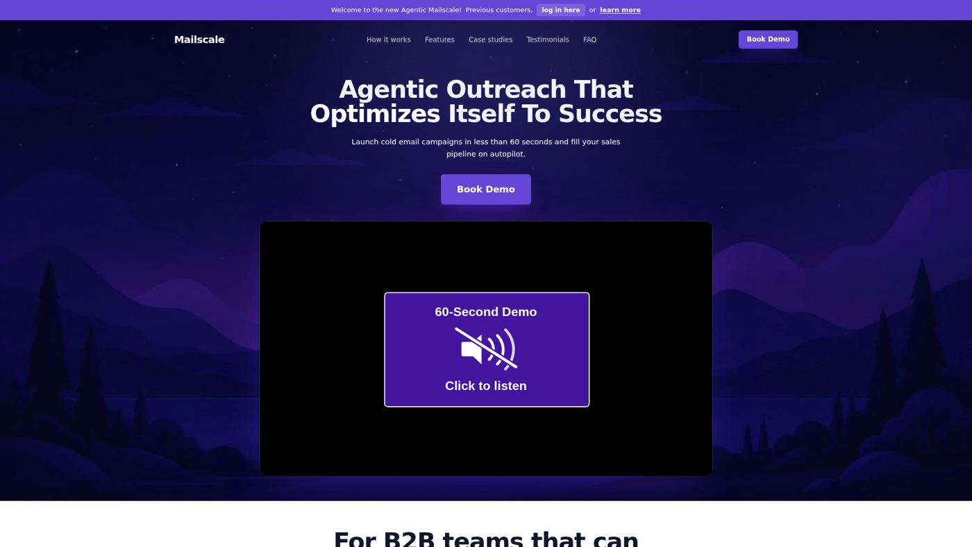 MailScale website