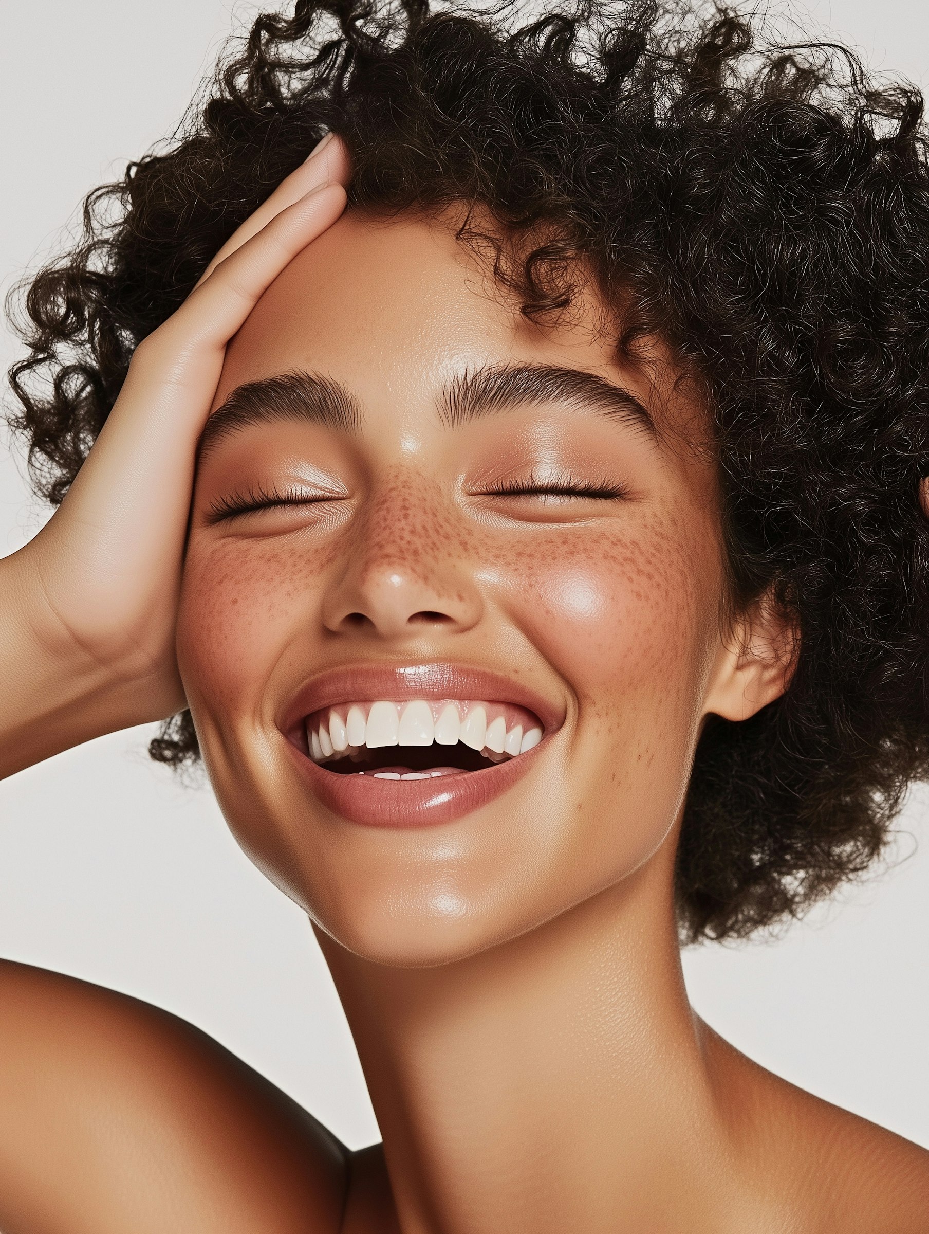 Real Nuvē user sharing visible skin results.