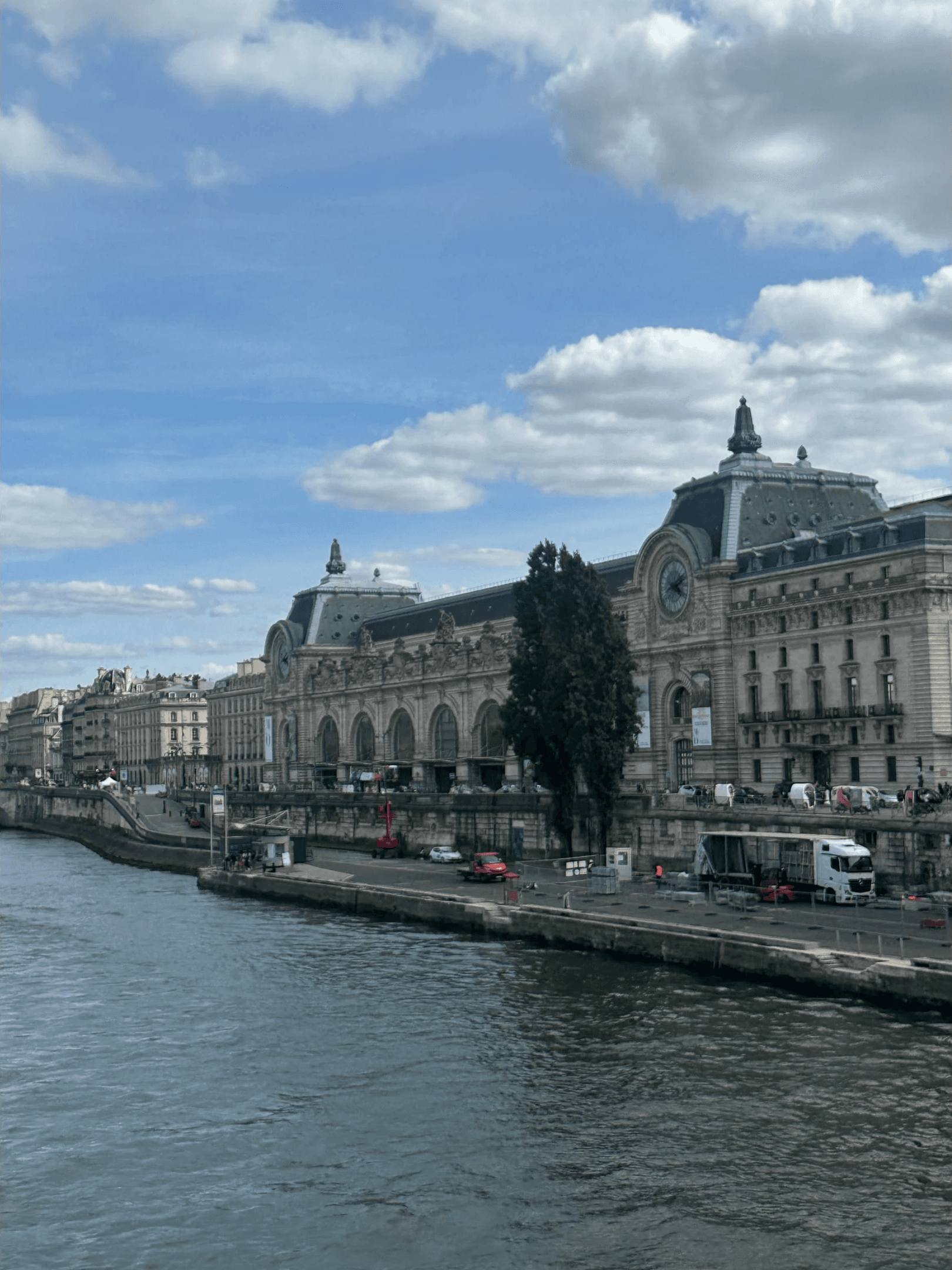 Day 1: View across the Louvre 