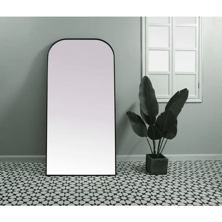 Product image for Metal Frame Arch Full Length Mirror