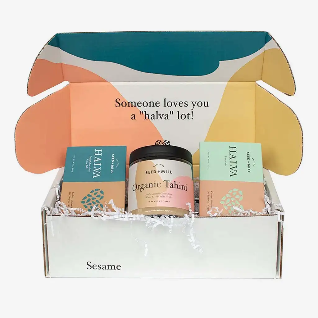Seed + Mill Tahini Gift Box Shot