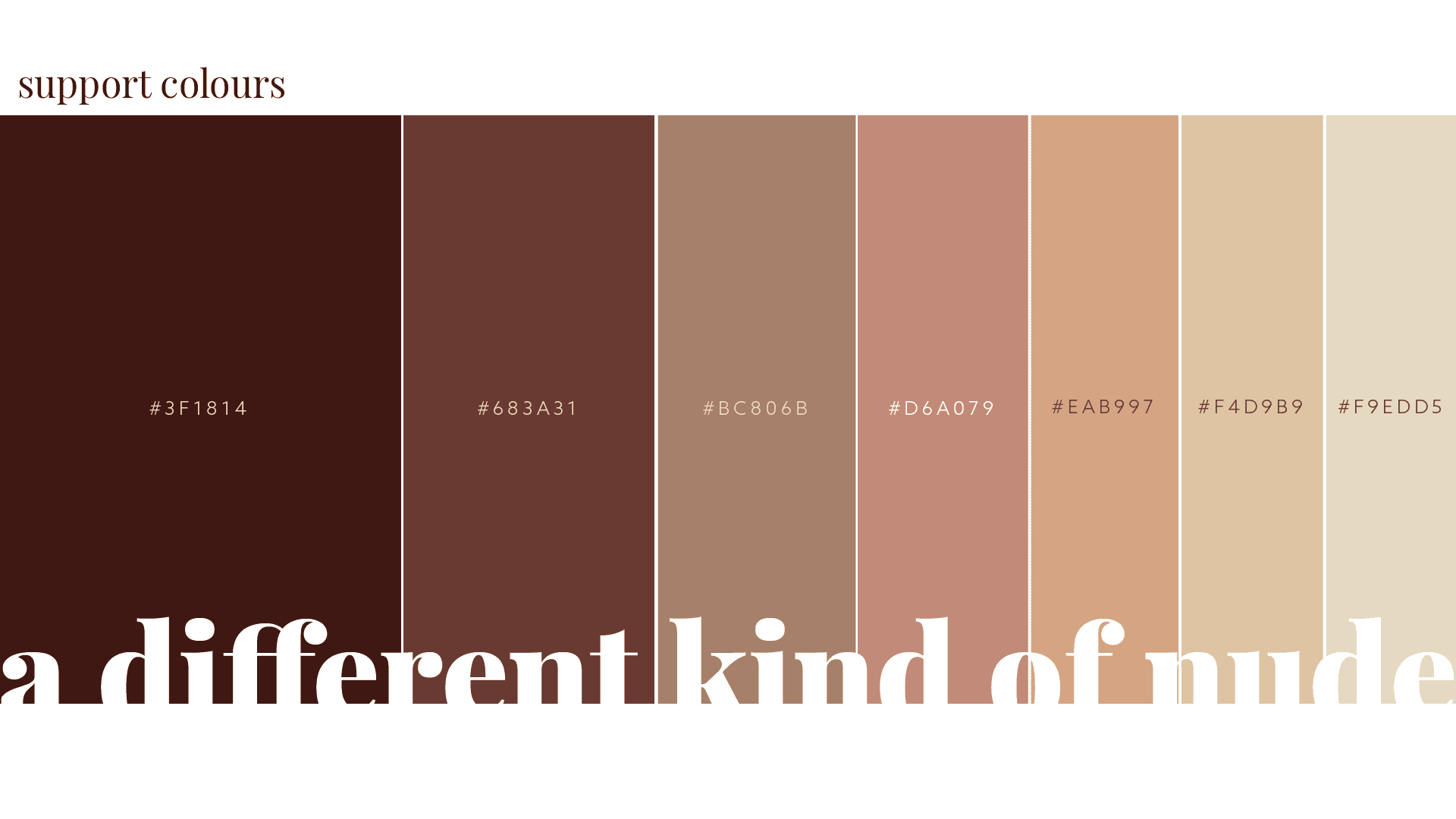BeNua visual identity in use