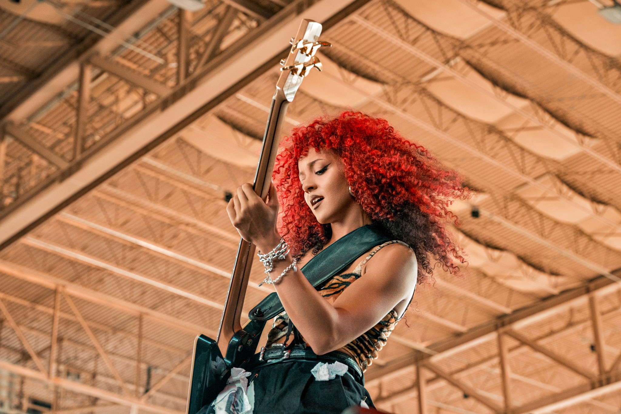 Nova Twins Band plays thier signature sound on tour in Indiana