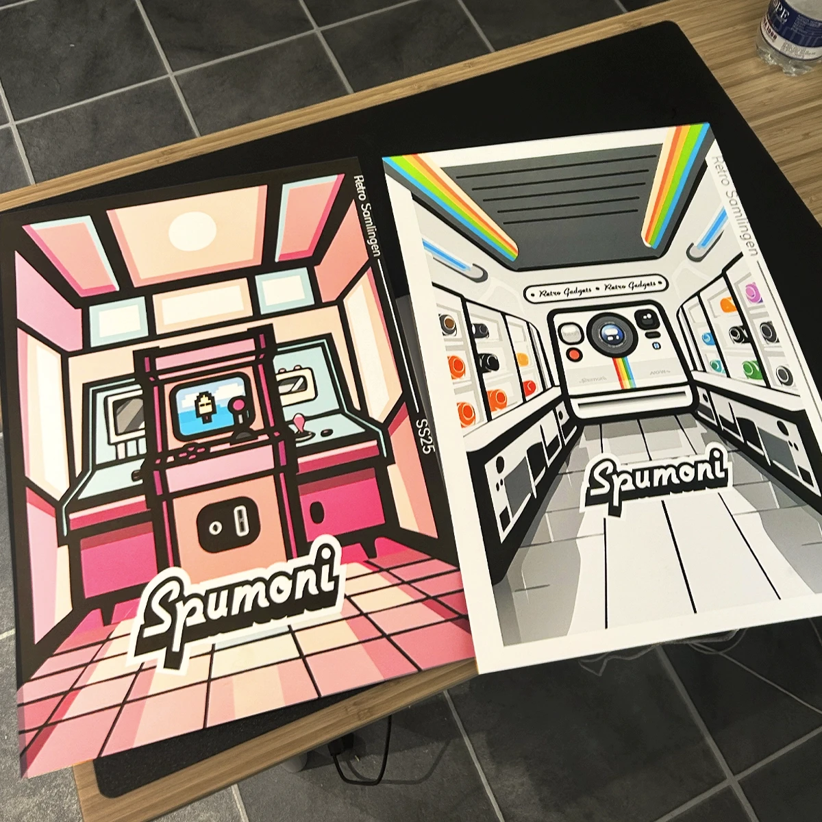 Example work of branding design