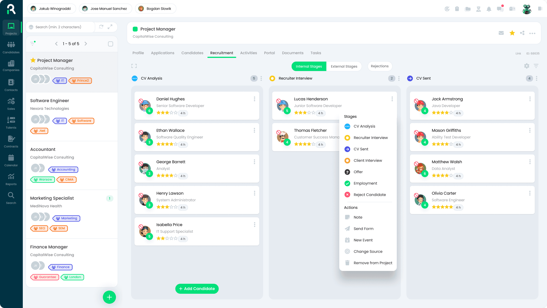 The platform designed to build modern, high-growth recruitment agencies and HR