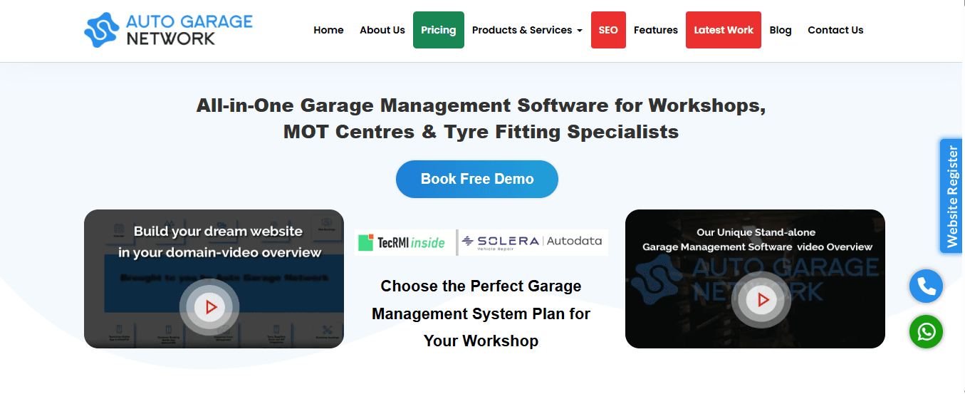 auto garage network - Auto Shop Management Software Comparison