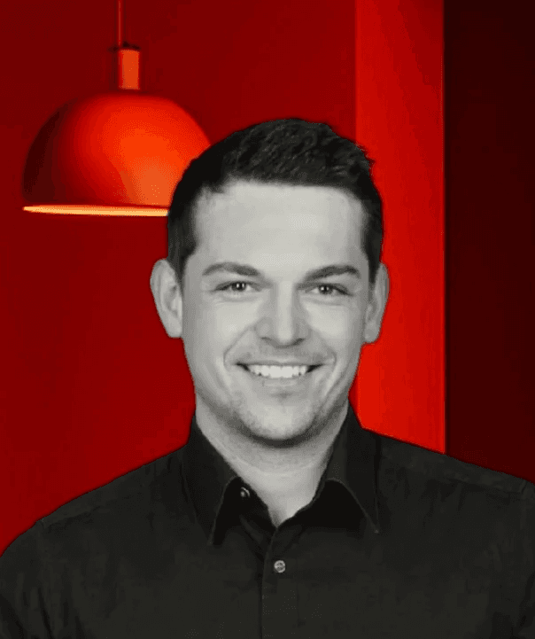 headshot of male in bright backgroud