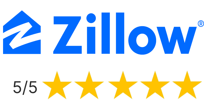 Cumulative Zillow 5 star reviews