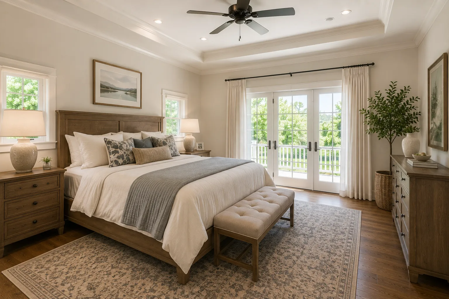 The cottage house interior view 3
