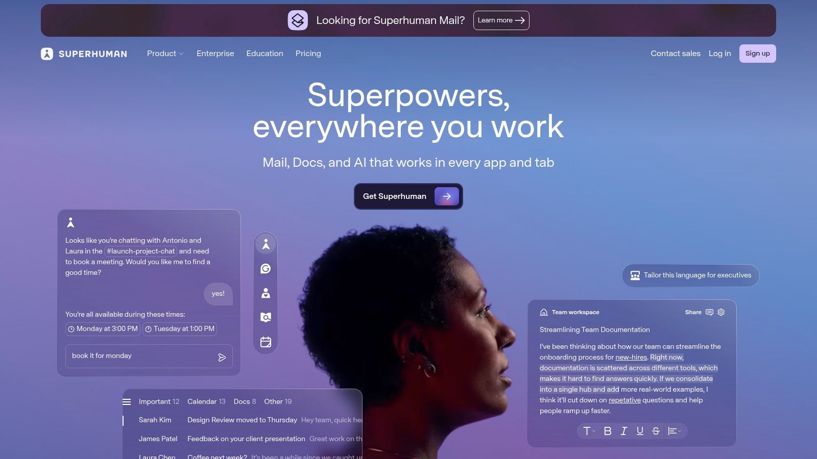 Superhuman Suite (Mail, Grammarly, Coda, Go)